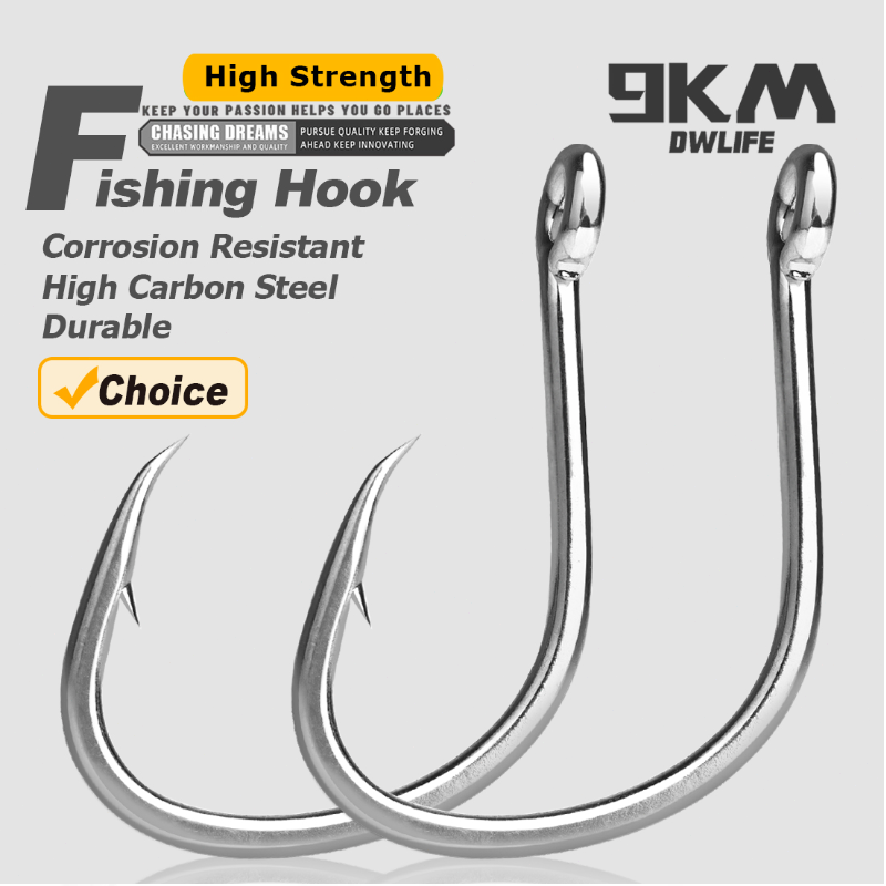 9KM Fishing Hooks Saltwater Li - Fishing Hook Circle avaliação e preço