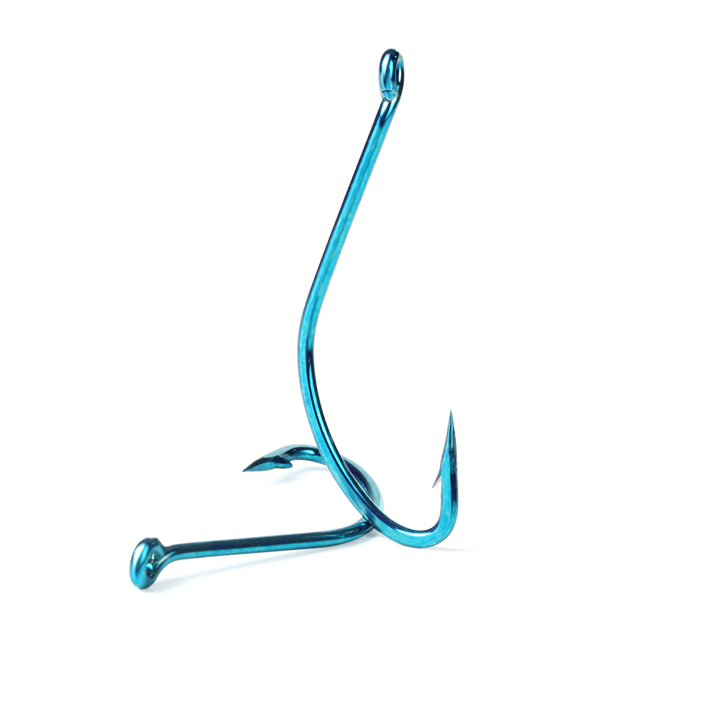 10pcs 2#-15# Blue High Carbon  - Fishing Hook Circle avaliação e preço