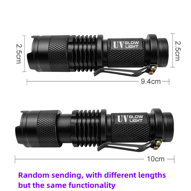 Mini UV Flashlight 395nm Ultra - Fishing Hook Jig avaliação e preço