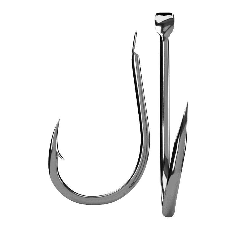 100pcs/Lot 7 Size Barbed Fishi - Fishing Hook Circle avaliação e preço