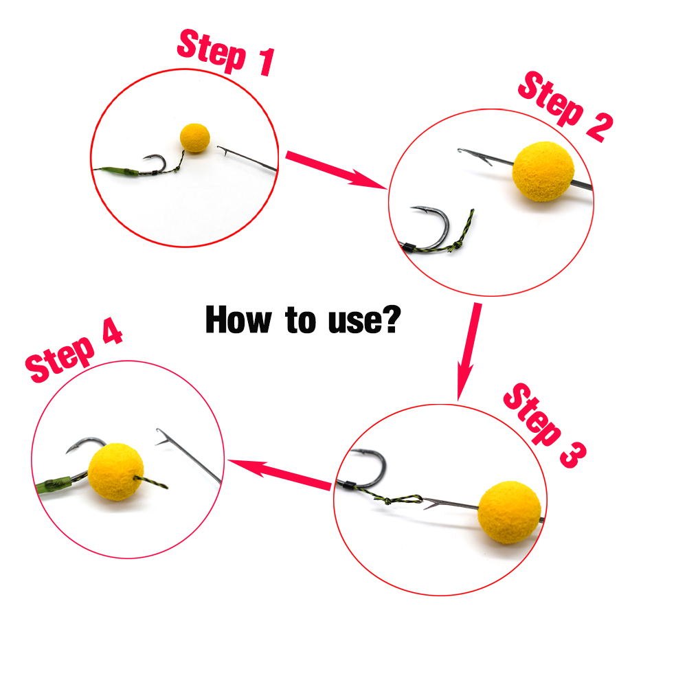 MNFT 1PC Carp Fishing Tools Ba - Fishing Hook Stainless Steel avaliação e preço