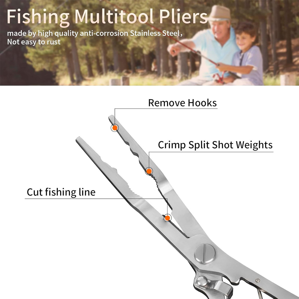 VIKINGAR 21cm Multifunctional  - Fishing Hook Remover avaliação e preço