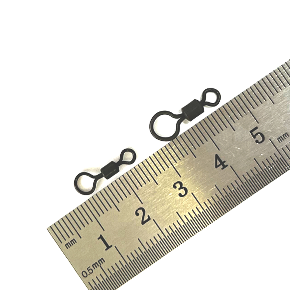 100pcs Carp Fishing Swivel Big - Fishing Hook Size avaliação e preço