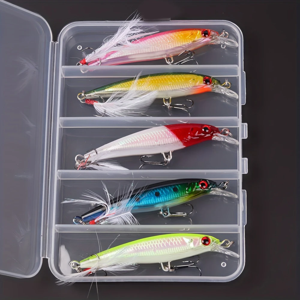 5pcs/box Laser 3D Eyes Bionic  - Fishing Hook avaliação e preço