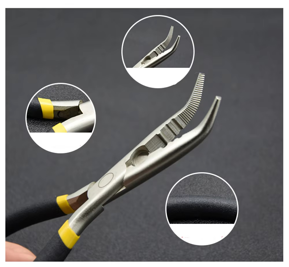1Pcs Stainless Steel Fishing P - Fishing Hook Stainless Steel avaliação e preço