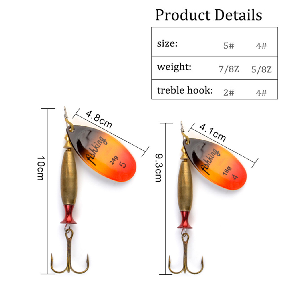 NGB Long Cast Spinner Bait Fis - Fishing Hook Treble avaliação e preço