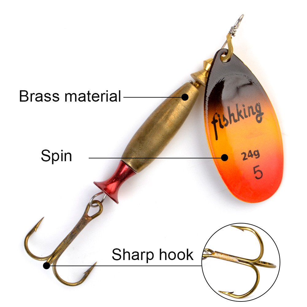 NGB Long Cast Spinner Bait Fis - Fishing Hook Treble avaliação e preço