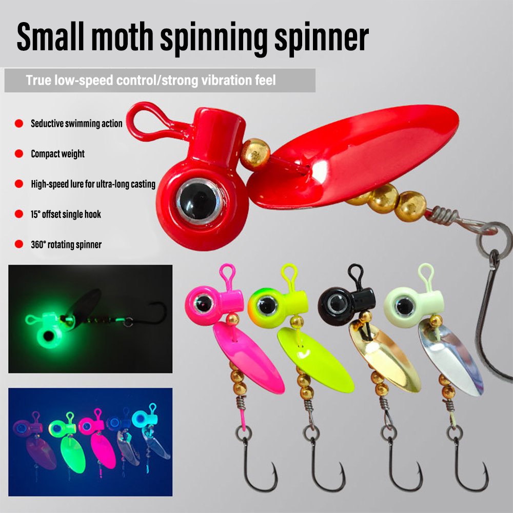 5pcs Crappie Jig Heads With Sp - Fishing Hook Offset avaliação e preço
