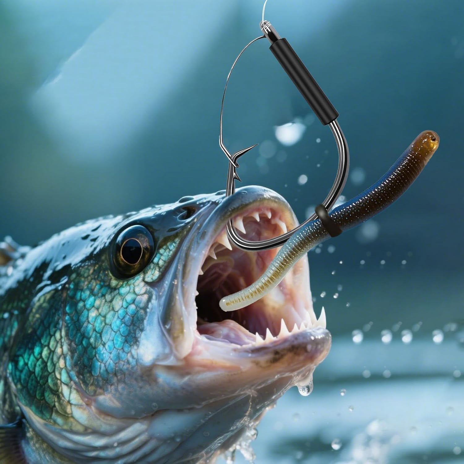 FishTrip Weedless Wacky Rig Ho - Fishing Hook Weedless avaliação e preço
