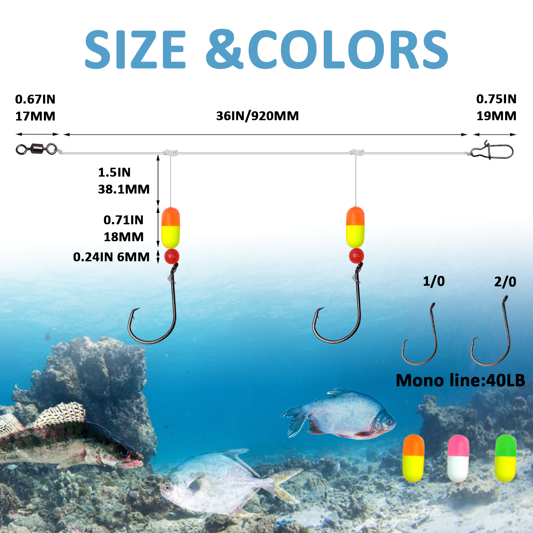 Aventik Pompano Rig Fishing Sa - Fishing Hook Circle avaliação e preço