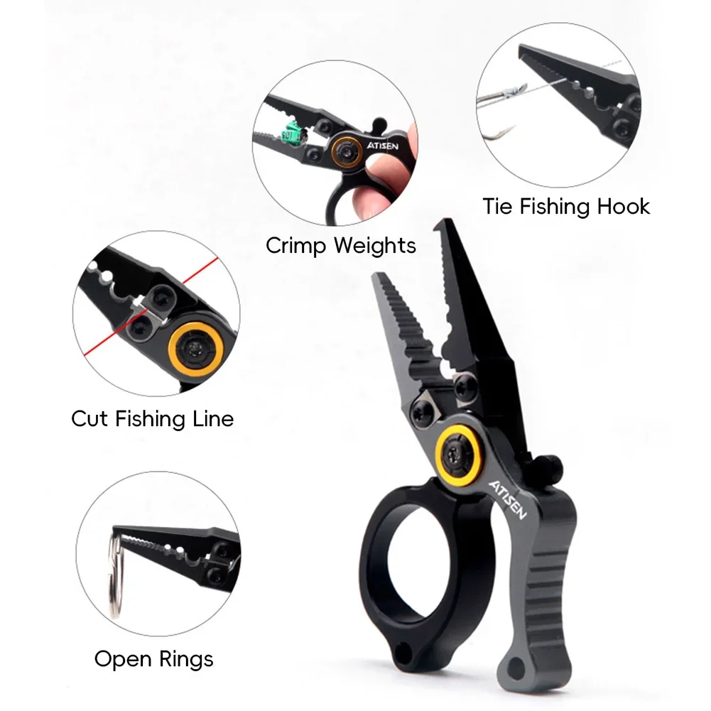 Fishing Pliers Mini Size Outdo - Fishing Hook Size avaliação e preço