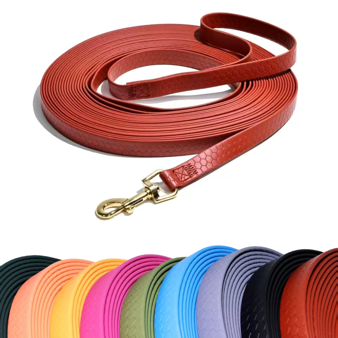 Waterproof PVC Dog Leash,3/6/9 - Fishing Hook Size avaliação e preço
