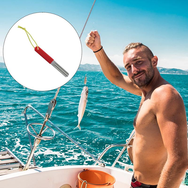 Fishing Hook Sharpener Double- - Fishing Hook avaliação e preço