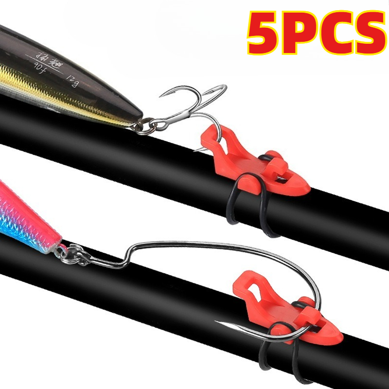 5pcs Fishing Rod Pole Hook Kee - Fishing Hook Jig avaliação e preço