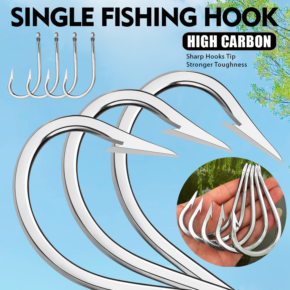 PROBEROS 5pcs Stainless Steel  - Fishing Hook Circle avaliação e preço