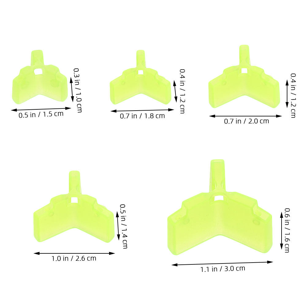 75Pcs Fishing Hook Bonnets ABS - Fishing Hook Treble avaliação e preço