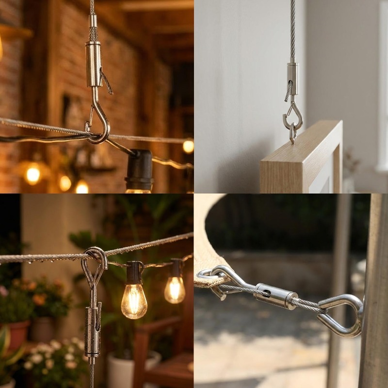 Stainless Steel Wire Rope With - Fishing Hook Stainless Steel avaliação e preço