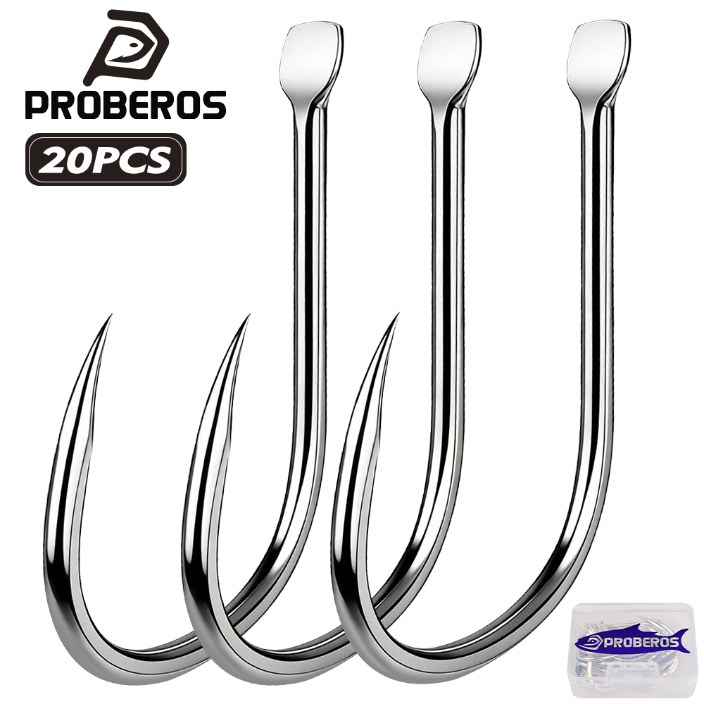 Proberos 20PCS/BOX High Carbon - Fishing Hook Circle avaliação e preço