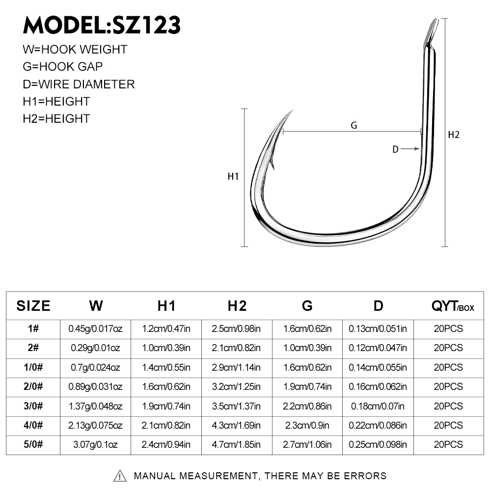 Proberos 20PCS/BOX High Carbon - Fishing Hook Circle avaliação e preço
