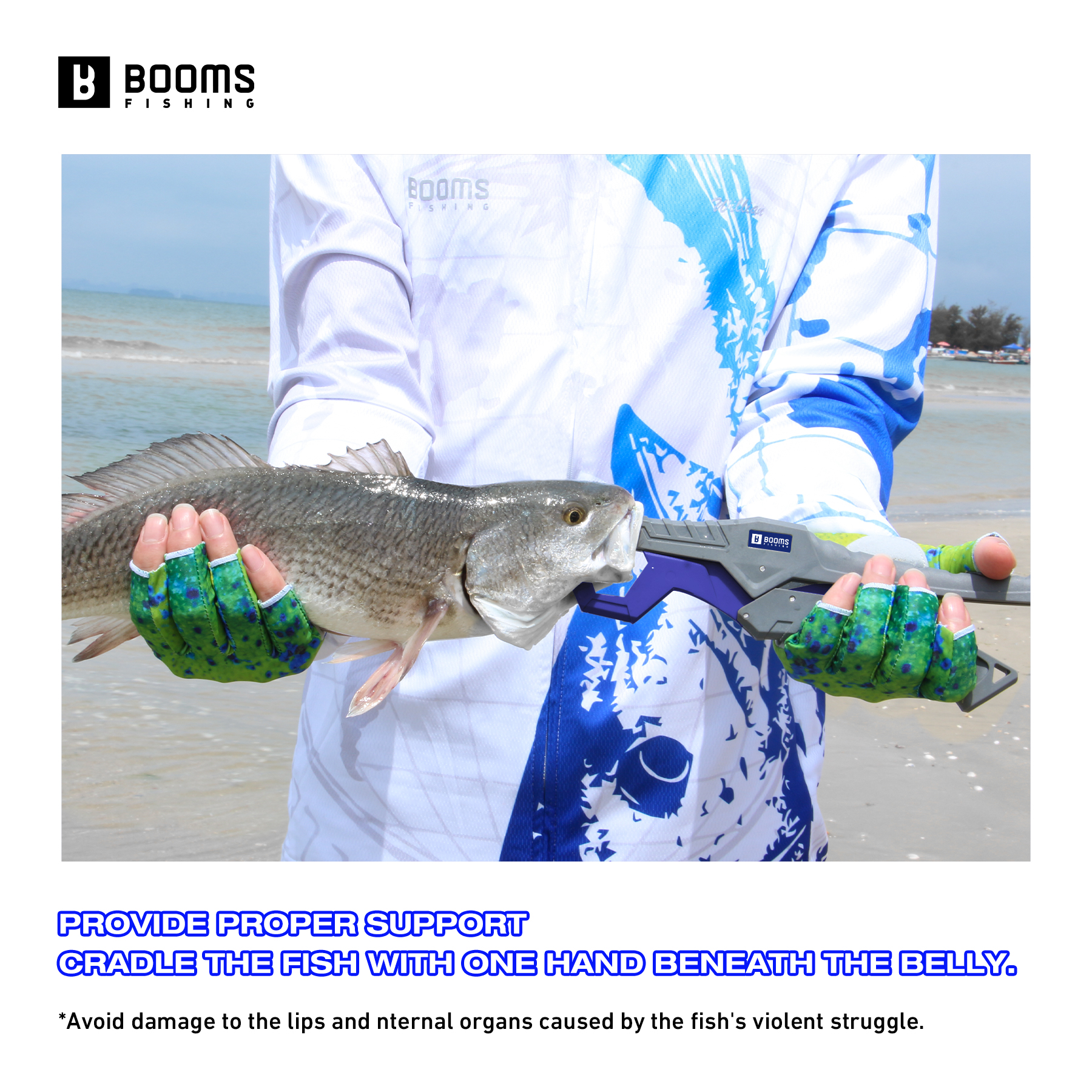 Booms Fishing 23cm Pliers and  - Fishing Hook Remover avaliação e preço