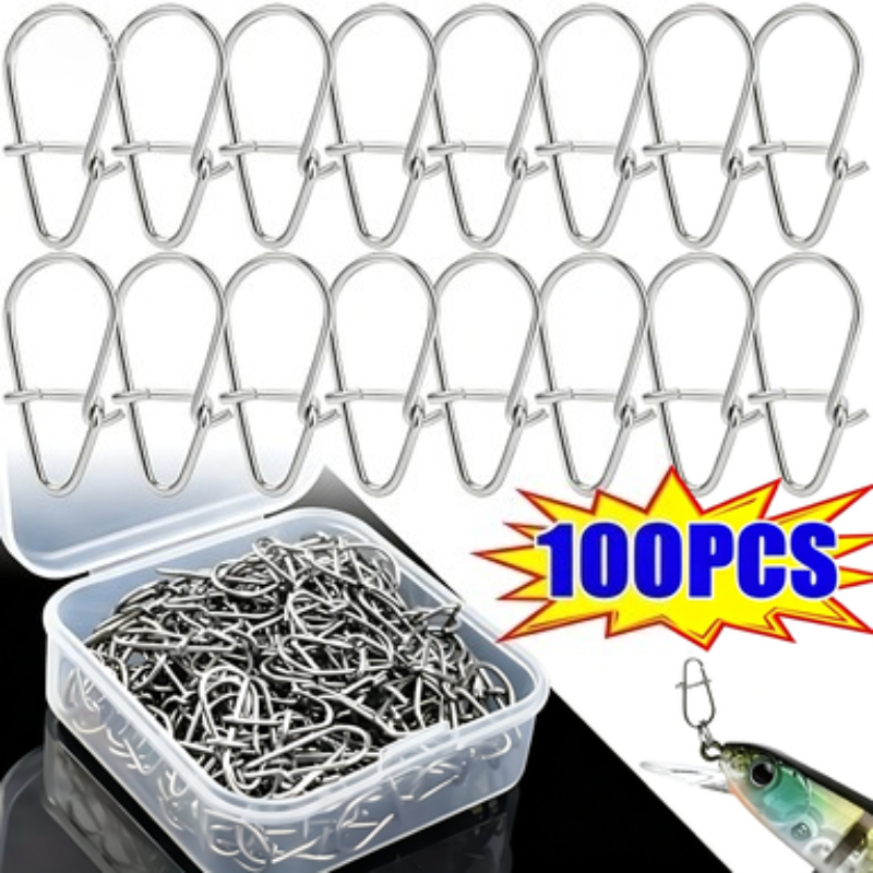 100PCS Stainless Steel Fishing - Fishing Hook Stainless Steel avaliação e preço