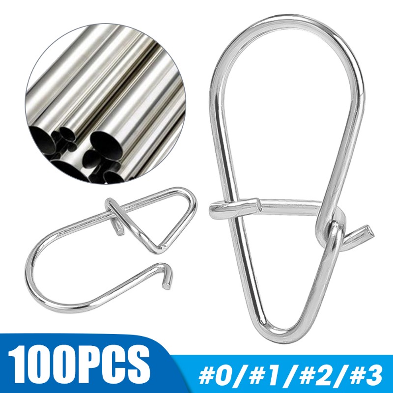 100PCS Stainless Steel Fishing - Fishing Hook Stainless Steel avaliação e preço