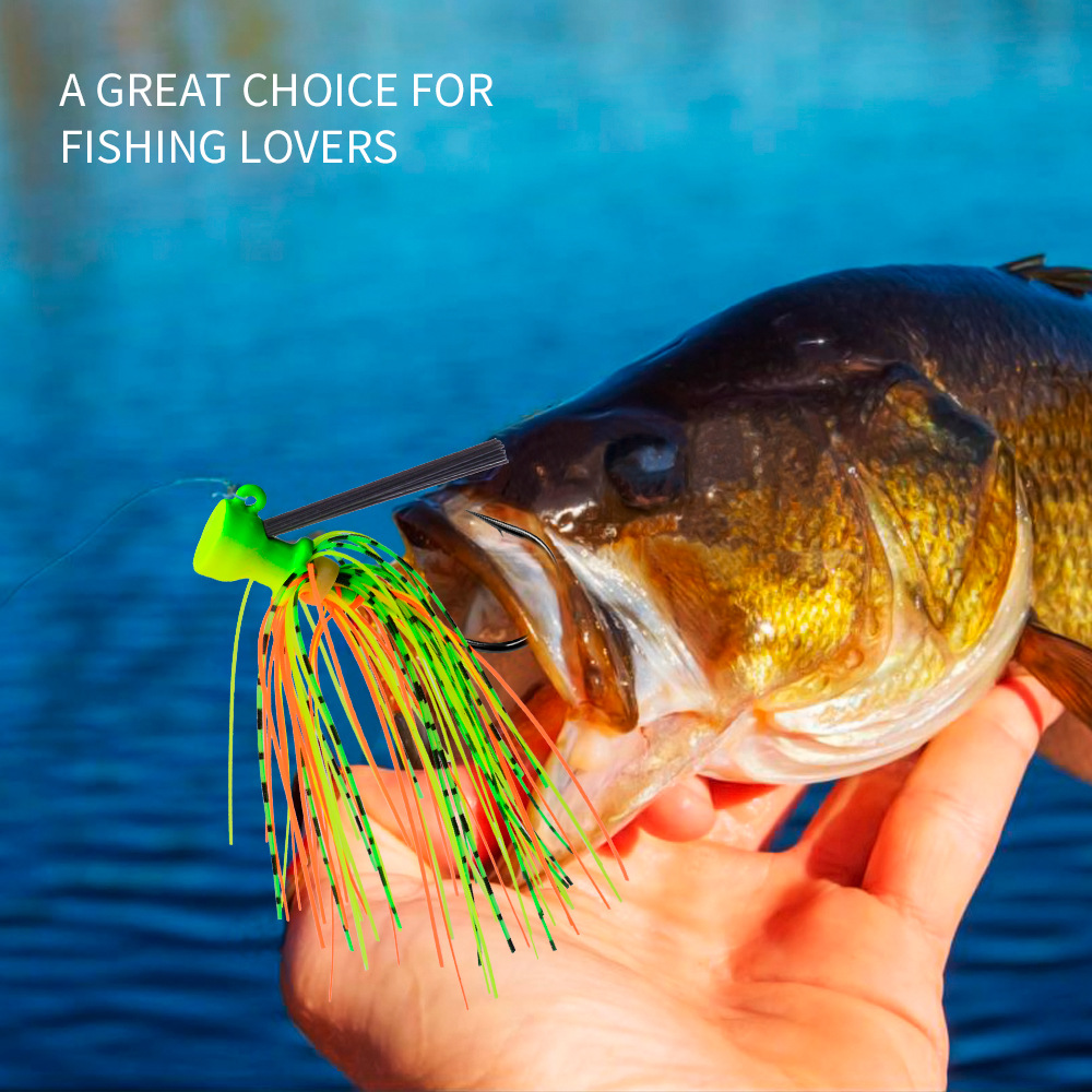 7G 10G 14G Jig Hook Fishing Lu - Fishing Hook Weedless avaliação e preço