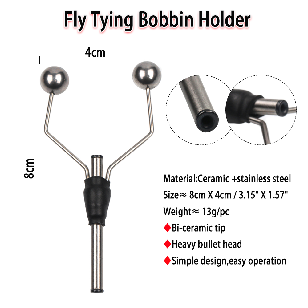 Vampfly Bi-Ceramic Tip Bobbin  - Fishing Hook Jig avaliação e preço