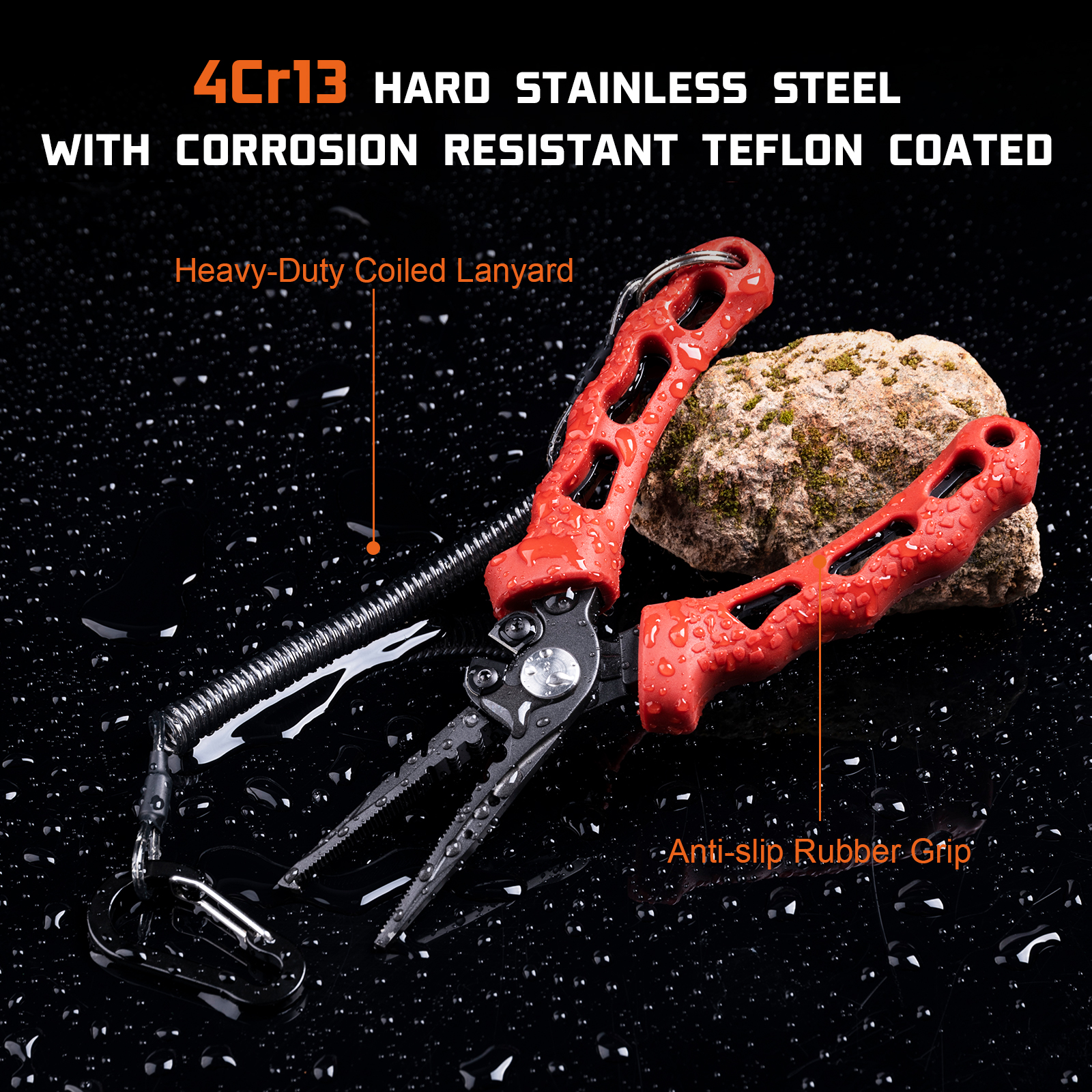 Goture Fish Lip Gripper Pliers - Fishing Hook Sharpener avaliação e preço