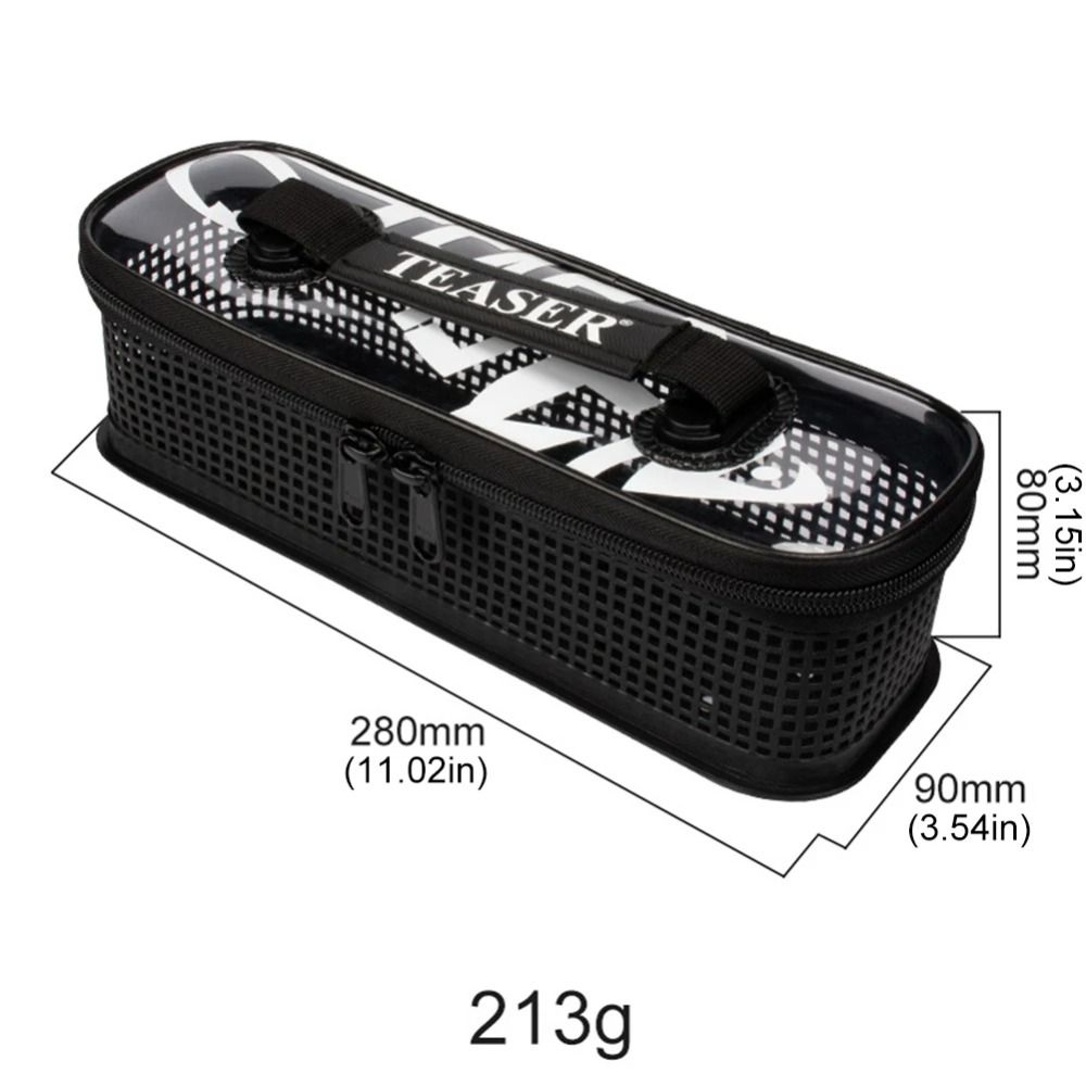 Jig Mesh Bag Lure Bait Storage - Fishing Hook Jig avaliação e preço