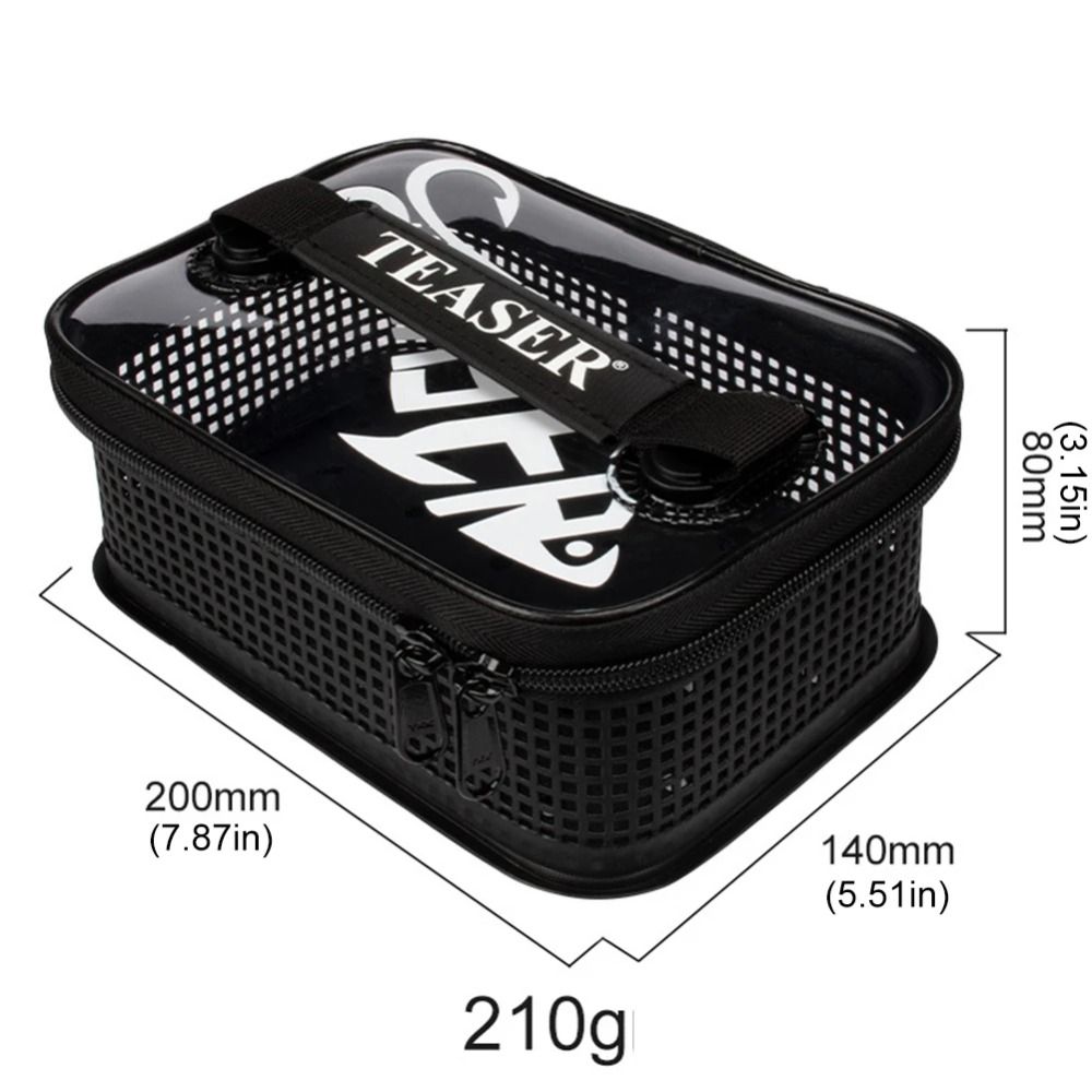 Jig Mesh Bag Lure Bait Storage - Fishing Hook Jig avaliação e preço