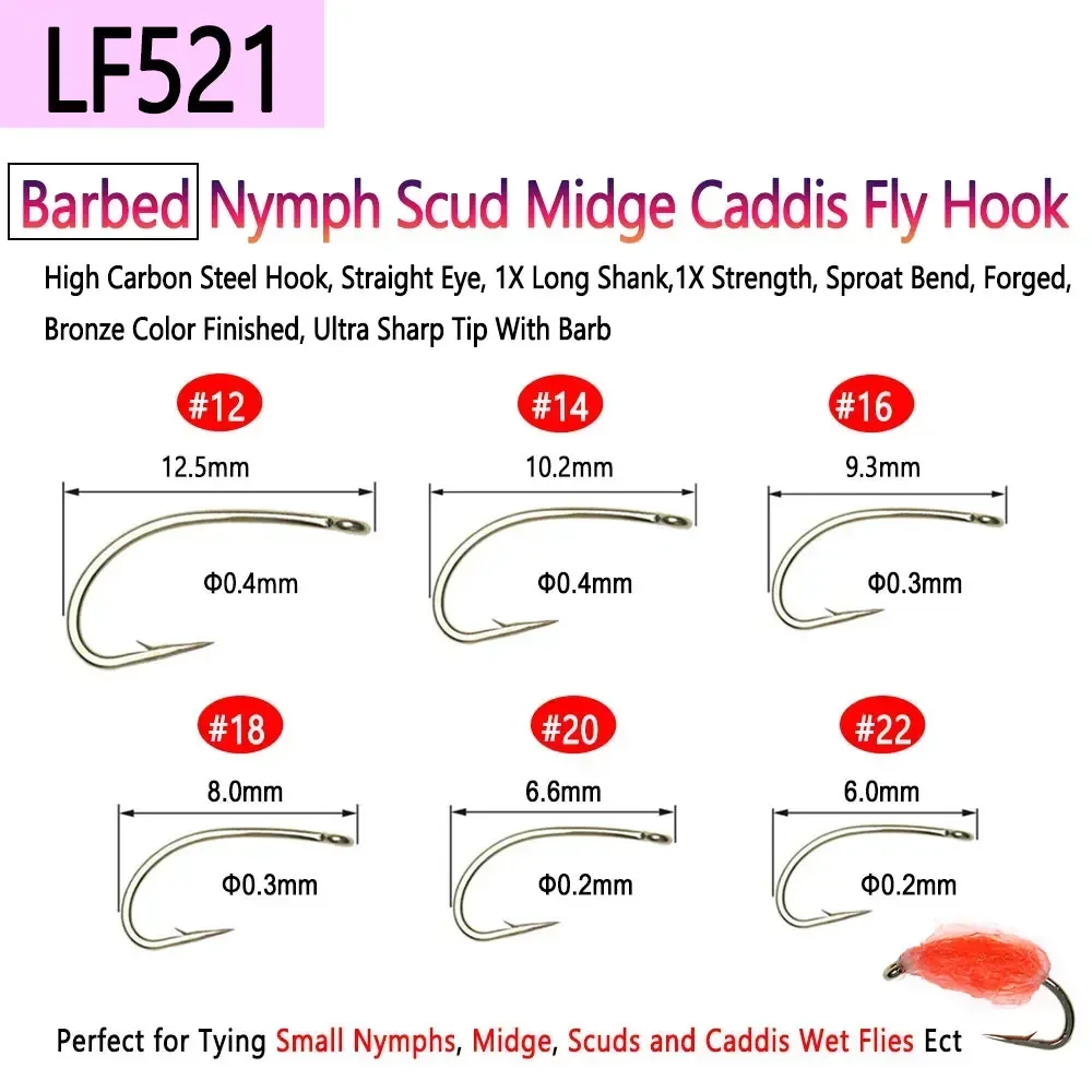 Bimoo 100PCS 1#~22# Barbed & B - Fishing Hook Barbless avaliação e preço