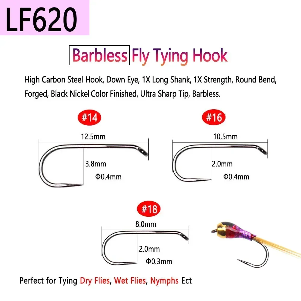 Bimoo 100PCS 1#~22# Barbed & B - Fishing Hook Barbless avaliação e preço