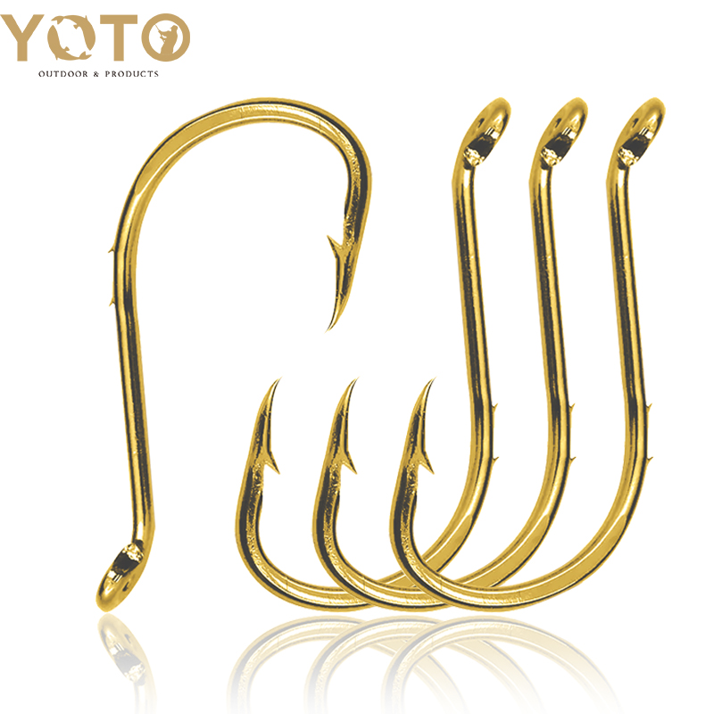 50pcs Fishing Octopus Hooks, S - Fishing Hook Circle avaliação e preço